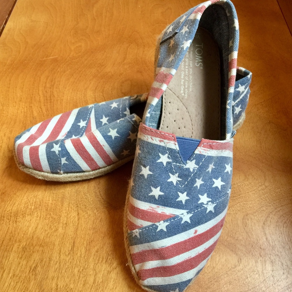 American Flag Toms